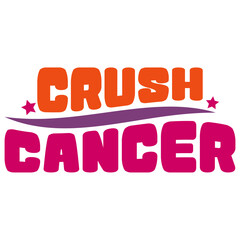 Retro Breast Cancer T-shirt Design, Vector