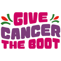 Retro Breast Cancer T-shirt Design, Vector