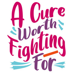 Retro Breast Cancer T-shirt Design, Vector