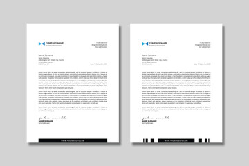 Clean Professional Letterhead Template