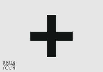 Fototapeta premium Add Icon vector image. Can be used for phone and tablet. Suitable for mobile apps, web apps and print media.