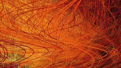 Abstract curved lines