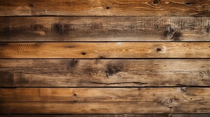 Obraz na płótnie Canvas Rustic wooden planks. Rustic three-dimensional wood texture. Wood background. Modern wooden-facing background. Generative AI.