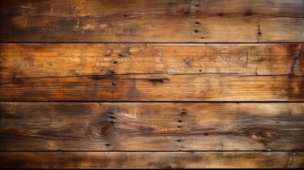 Naklejka premium Vintage wooden planks. Vintage three-dimensional wood texture. Wood background. Modern wooden-facing background. Generative AI.
