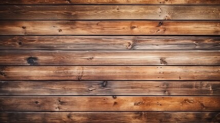 Naklejka premium Weathered wooden planks. Weathered three-dimensional wood texture. Wood background. Modern wooden-facing background. Generative AI.