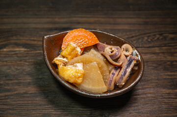 イカと大根の煮物