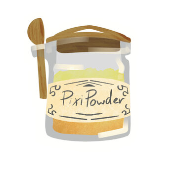 jar of pixi powder