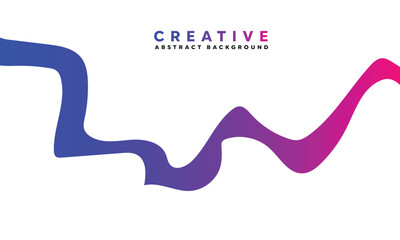 Blue, orange, red, purple, multicolor Abstract gradient background. Modern poster with gradient 3d flow shape. Innovation background design for the cover, landing page.