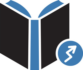 book and graph icon