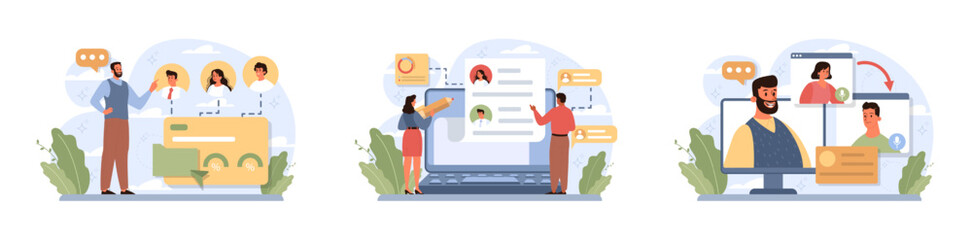 Tasking set. Setting and following schedule. Time optimization of office