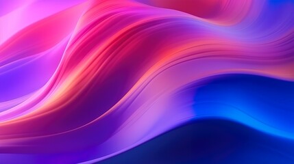 Fototapeta na wymiar Neon colors flow, grainy texture effect, purple pink blue color gradient background blurred