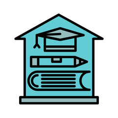Homeschooling Icon Design