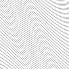 abstract geometric grey thin line wave pattern vector.
