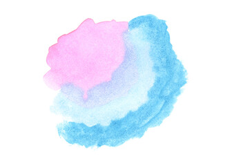 blot watercolor stain