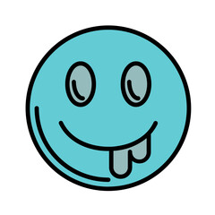 Drooling Face Icon Design