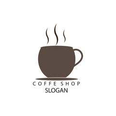 Coffee beans isolated on white background