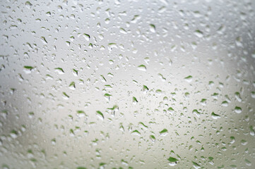 rain drops on window