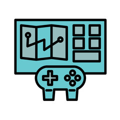 Game Map Icon Design