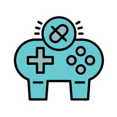 Game Disconnect Icon Design