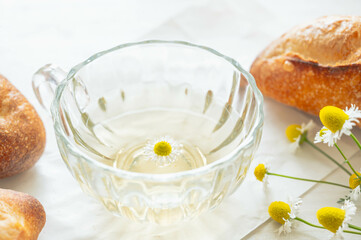 ハーブティー　カモミール