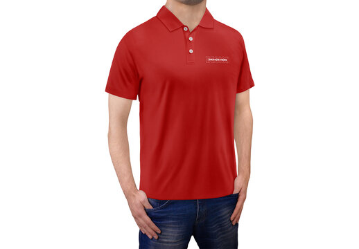 Polo T- Shirt Mockup