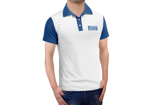 Polo T- Shirt Mockup