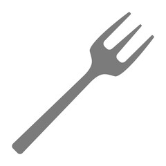 Fork Multicolor Greyscale Glyph Icon