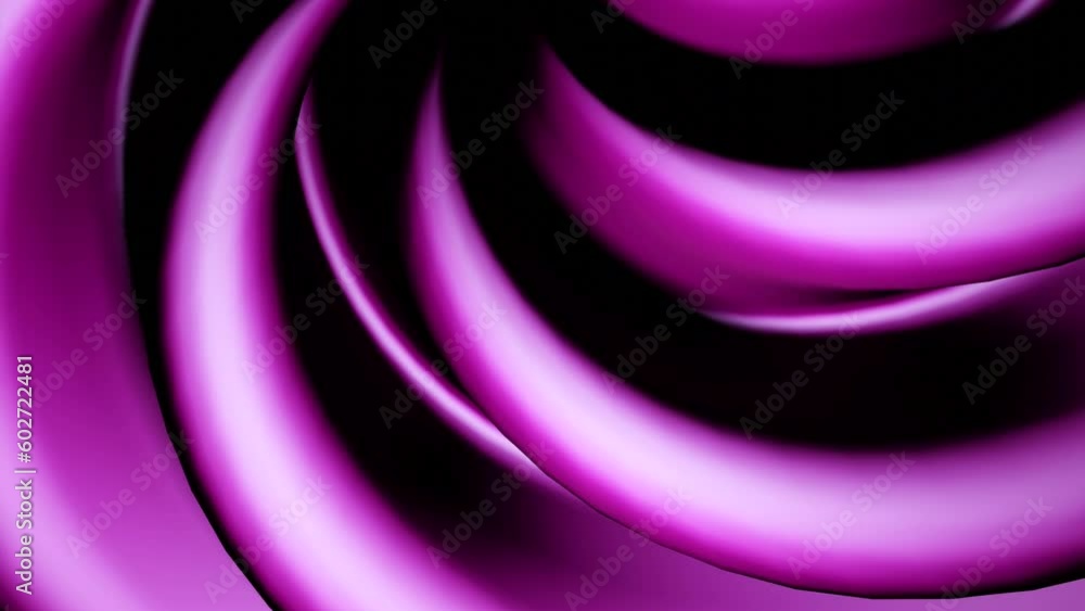 Poster rotating purple and red lines. design. a bright background made in abstraction that rotates in a cir