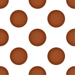 Pattern homemade cookie different taste in pastry biscuit