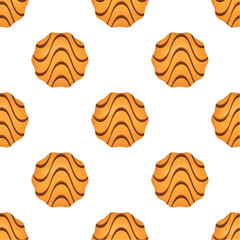 Pattern homemade cookie different taste in pastry biscuit