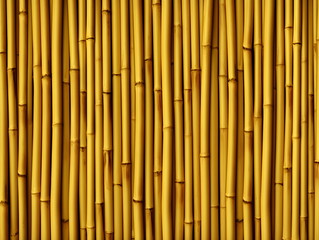 bamboo background. Generative AI. 