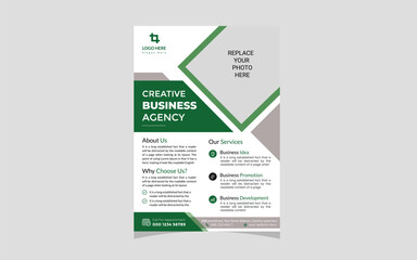 Corporate Flyer Design, Flyer Design Template