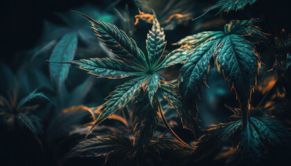 Leaf Marijuana Generative Ai