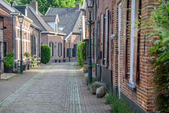 Die kleine Stadt Bredevoort im holl&auml;ndischen Gelderland