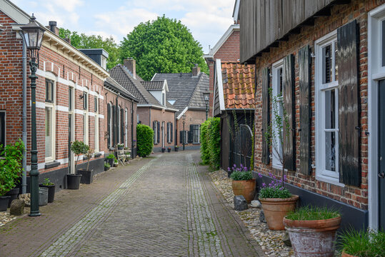 Die kleine Stadt Bredevoort im holl&auml;ndischen Gelderland