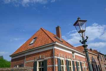 Fototapeta na wymiar Die kleine Stadt Bredevoort im holländischen Gelderland