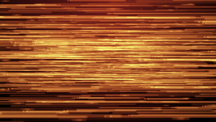 Many particles like worms or midge are in dark space, 3d render computer generated background