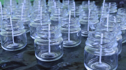 Production of scented candles in Brazil