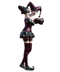 Female Jester Clown