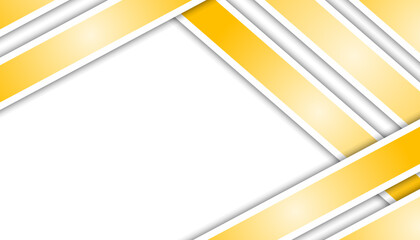 Abstract Papercut shapes in PNG format. Yellow Paper cut lines with Transparent background. Paper style textured background shapes. Abstract shapes with lines. 