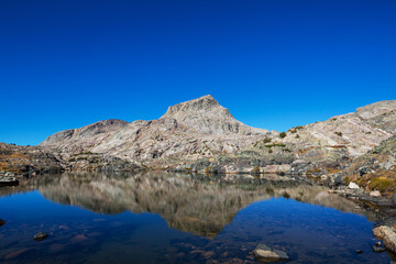 Mountains lake