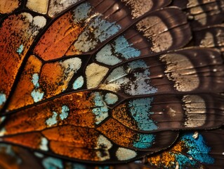 Enigmatic Patterns in Butterfly Wings