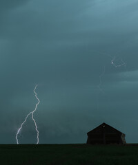 Lightning in tornado alley