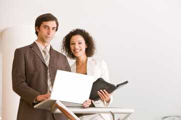 business associates planning new strategy