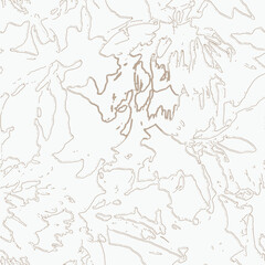 Botanical floral textured pattern on white background. red,orange and beige leaves vector pattern. Design for home decor, fabric, carpet, wrapping,Textile Printed Design Pattern