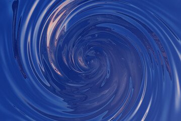 Top view of whirlpool of clear water. Illustration as a design element for web design backgrounds and slide presentation wallpapers