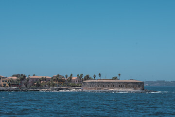 gore island from the sea