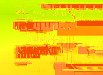 Obraz premium Abstract Warm Tones Design with Orange, Pink, and Yellow for Creative Projects - Perfect for Backgrounds, Effects, and Graphic Design