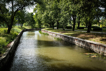 bridge in the park