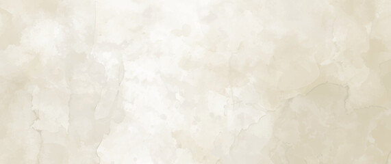 Vector watercolor art background. Old paper. Aged vintage watercolour texture for cover design, cards or banner. Pastel color illustration. Wall. Brushstrokes. Painted grunge template for design.